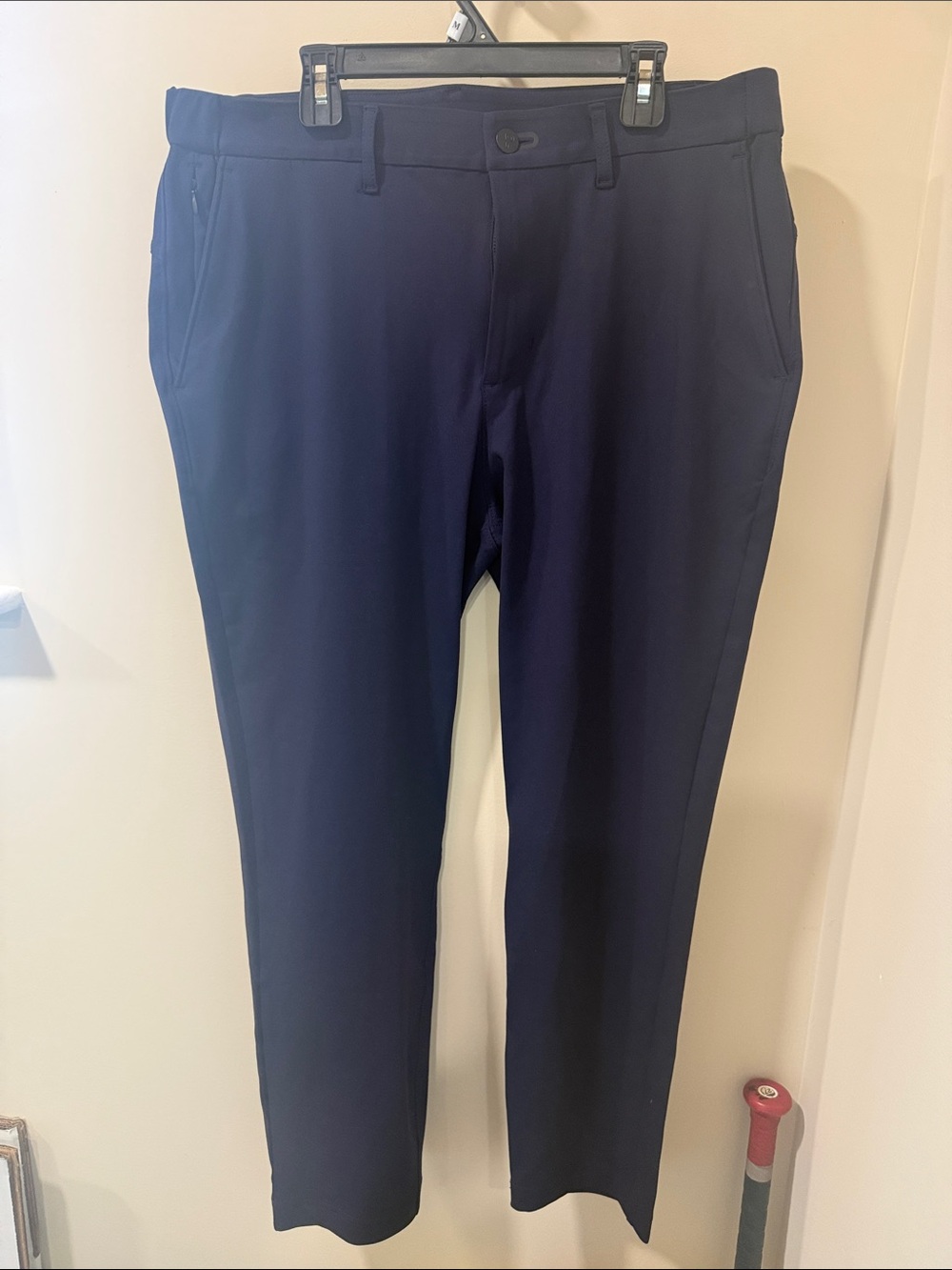 Public Rec brand Men's Tailored Dress Pants in Dark Blue, 32/28
